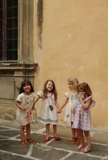 Konges Slojd KONGES SLØJD EVIA CHERRY DRESS - CLOUD CREAM