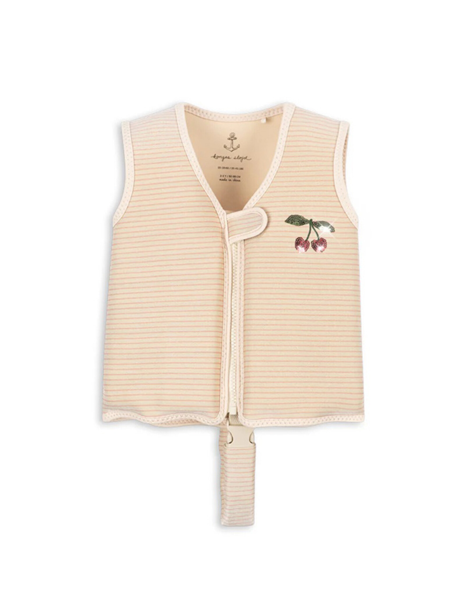 Konges Sløjd KONGES SLØJD SWIM VEST - ROSE STRIPE