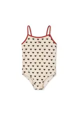 Konges Sløjd KONGES SLØJD MANON GLITTER SWIMSUIT - COEUR ECLIPS