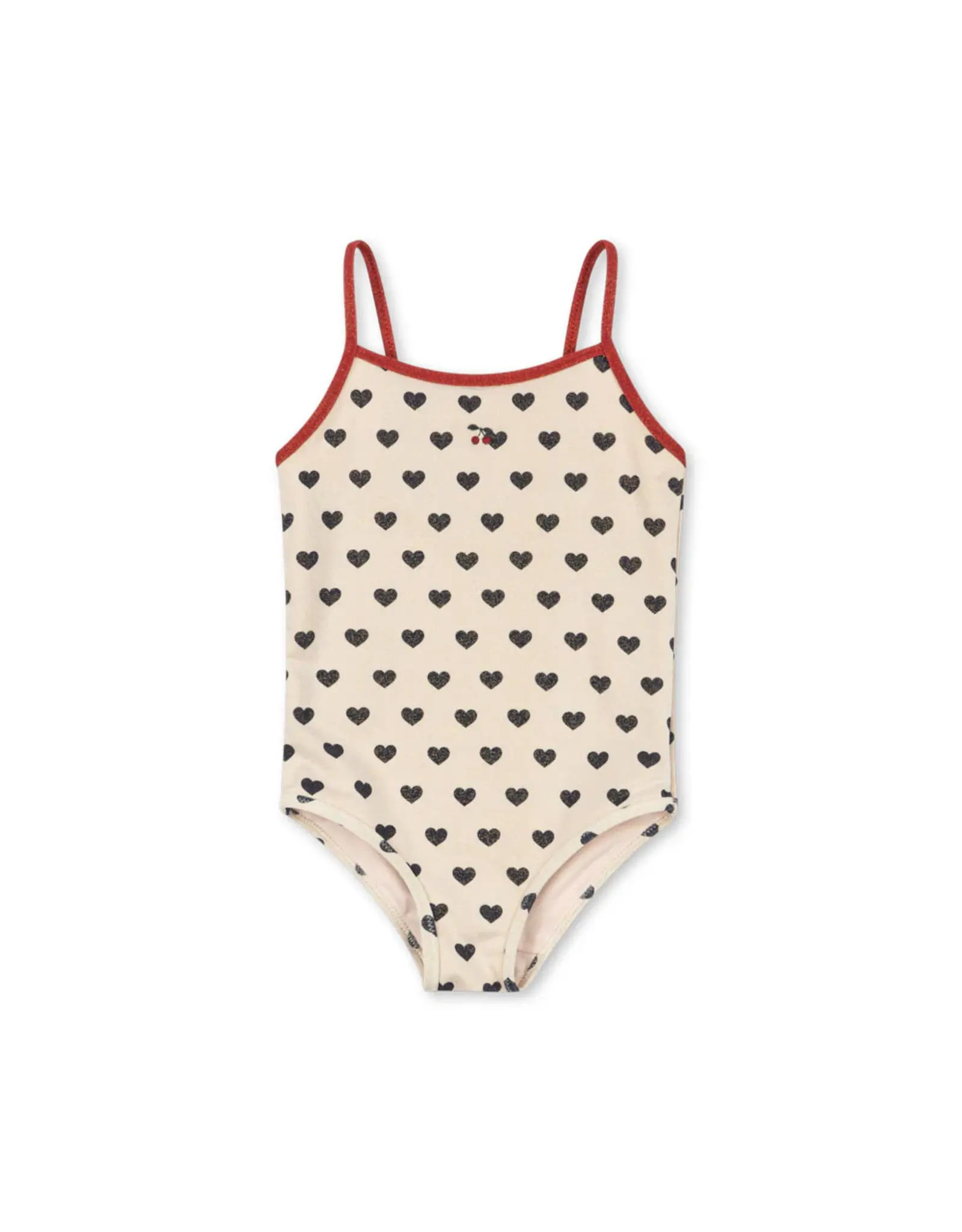 Konges Sløjd KONGES SLØJD MANON GLITTER SWIMSUIT - COEUR ECLIPS