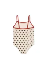 Konges Sløjd KONGES SLØJD MANON GLITTER SWIMSUIT - COEUR ECLIPS