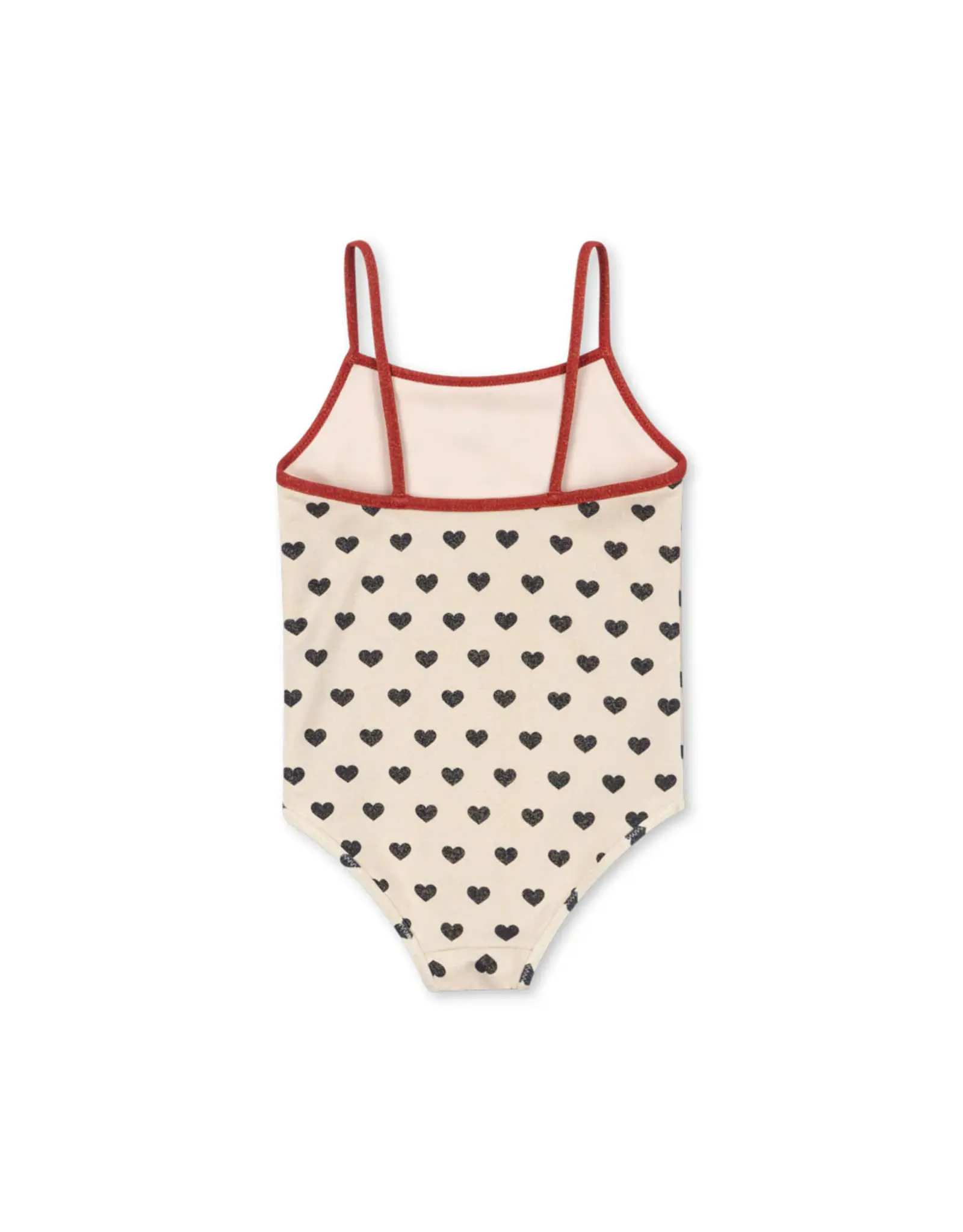 Konges Sløjd KONGES SLØJD MANON GLITTER SWIMSUIT - COEUR ECLIPS