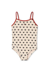 Konges Sløjd KONGES SLØJD MANON GLITTER SWIMSUIT - COEUR ECLIPS