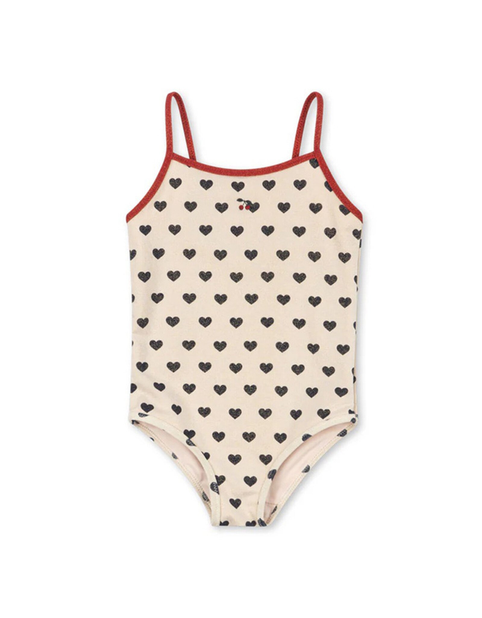 Konges Sløjd KONGES SLØJD MANON GLITTER SWIMSUIT - COEUR ECLIPS