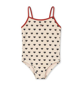 Konges Sløjd KONGES SLØJD MANON GLITTER SWIMSUIT - COEUR ECLIPS
