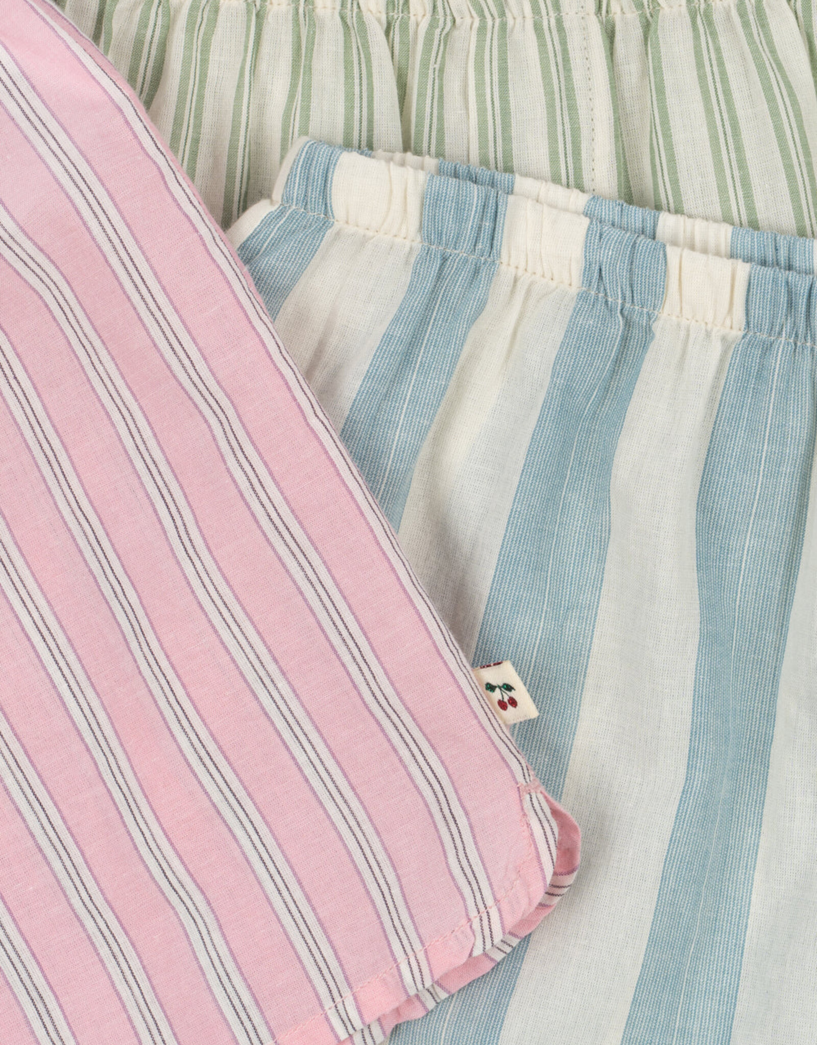 Konges Sløjd KONGES X3 SHORTS - BASIL/ORCHID/BLUE STRIPE