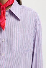 Selected Femme SELECTED FEMME AMOUR SHIRT - PINK/BLUE