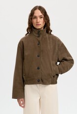 Selected Femme SELECTED FEMME AIDEN JACKET - CHOCOLATE CHIP