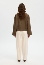 Selected Femme SELECTED FEMME AIDEN JACKET - CHOCOLATE CHIP