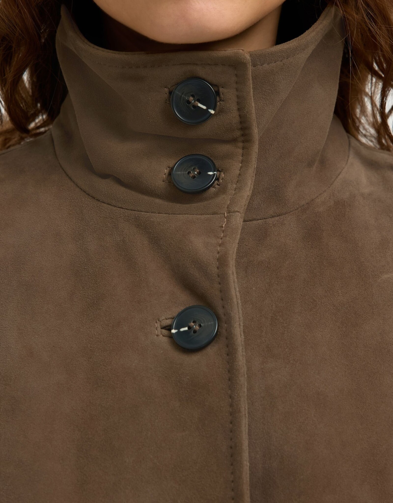 Selected Femme SELECTED FEMME AIDEN JACKET - CHOCOLATE CHIP