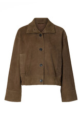 Selected Femme SELECTED FEMME AIDEN JACKET - CHOCOLATE CHIP