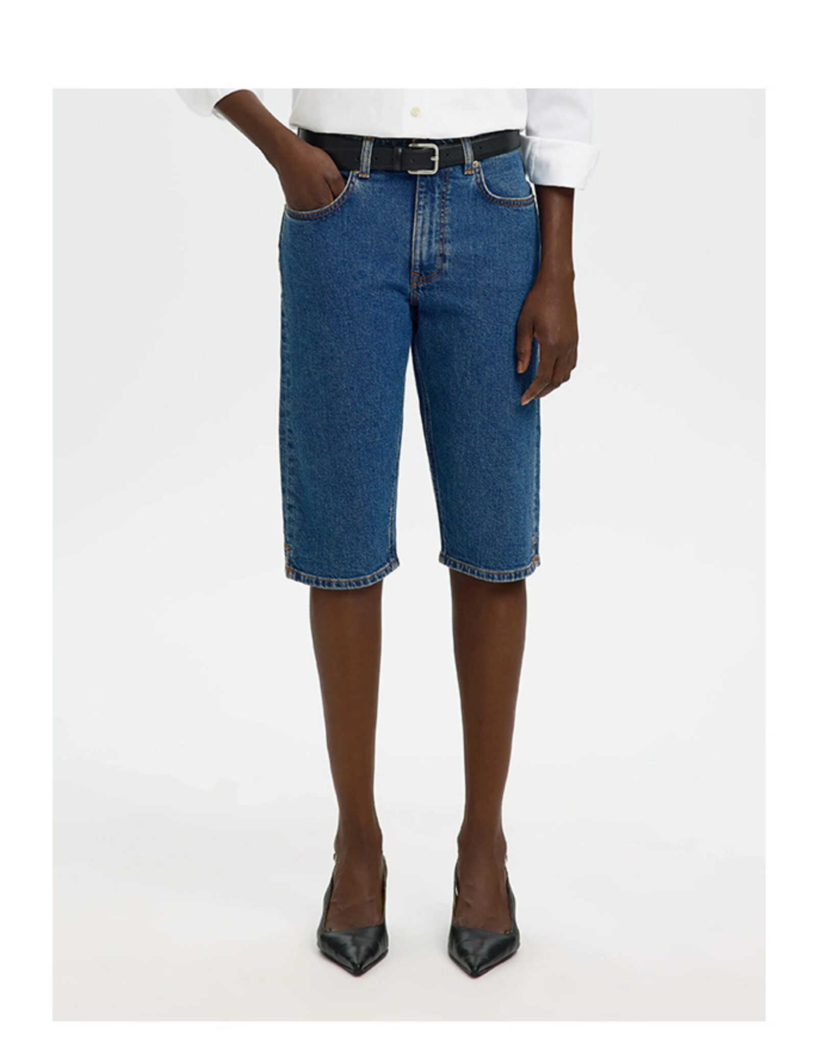 Selected Femme SELECTED FEMME EVA DENIM - MEDIUM BLUE