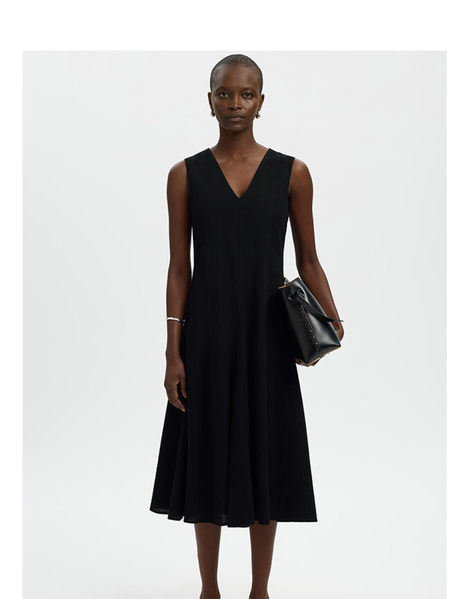 Selected Femme SELECTED FEMME LUISA DRESS - BLACK