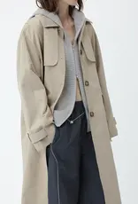 Won Hundred WON HUNDRED TENNA TRENCHCOAT - TWILL BEIGE