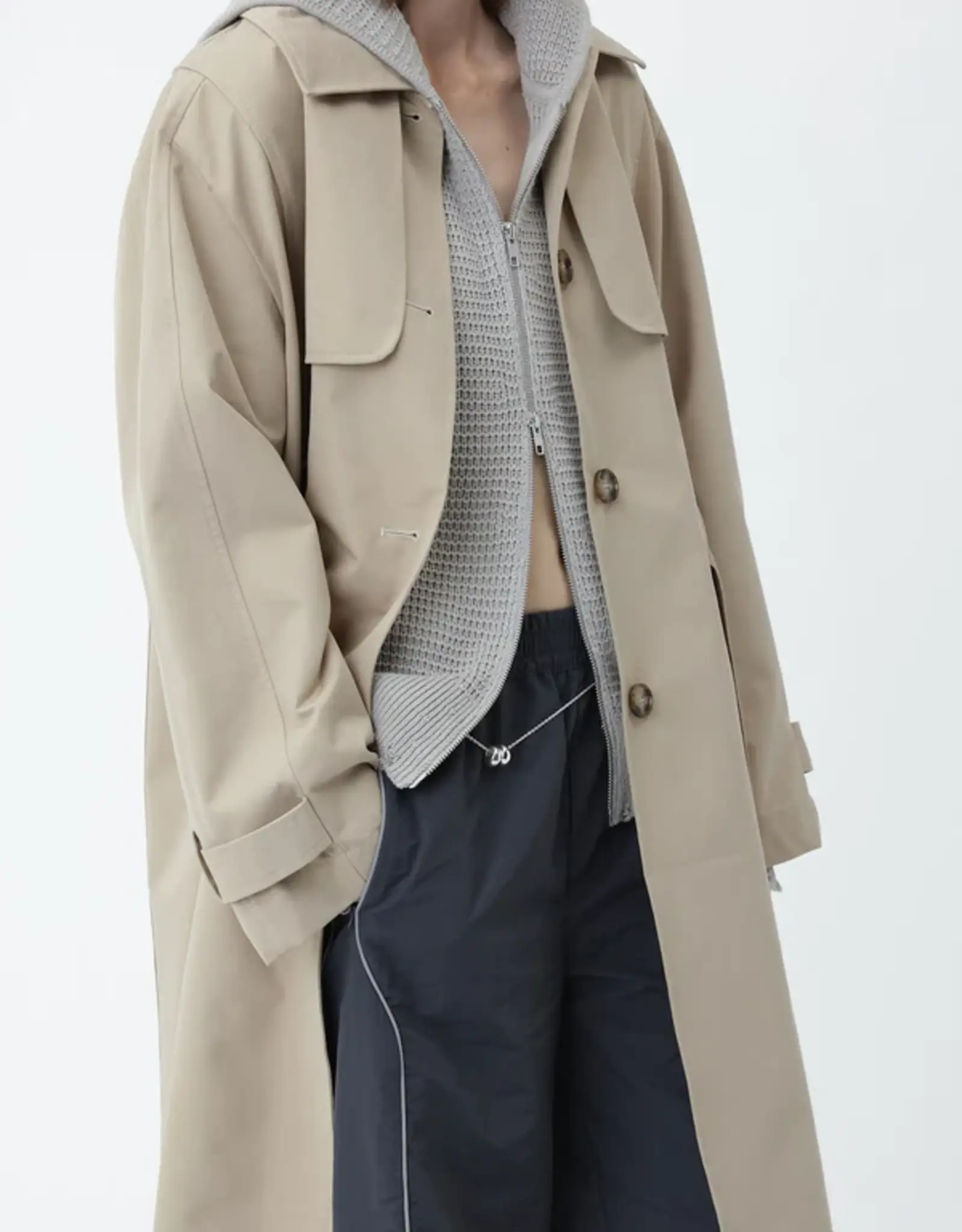 Won Hundred WON HUNDRED TENNA TRENCHCOAT - TWILL BEIGE