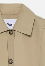 Won Hundred WON HUNDRED TENNA TRENCHCOAT - TWILL BEIGE