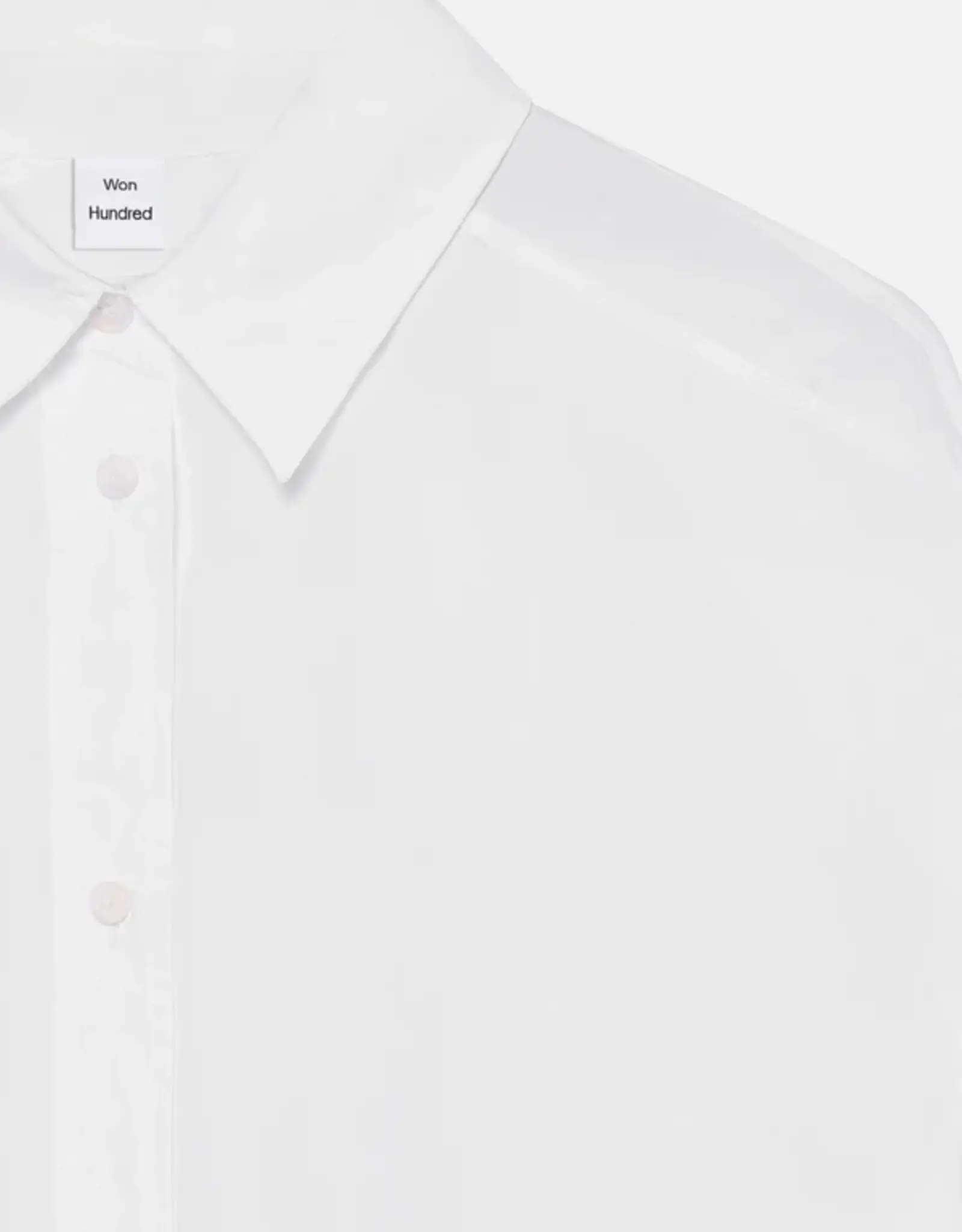 Won Hundred WON HUNDRED LEONA SHIRT - BRIGHT WHITE