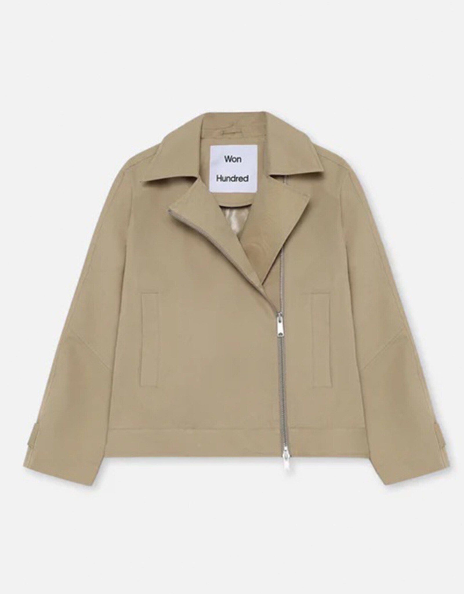 Won Hundred WON HUNDRED PILA JACKET - BEIGE TWILL