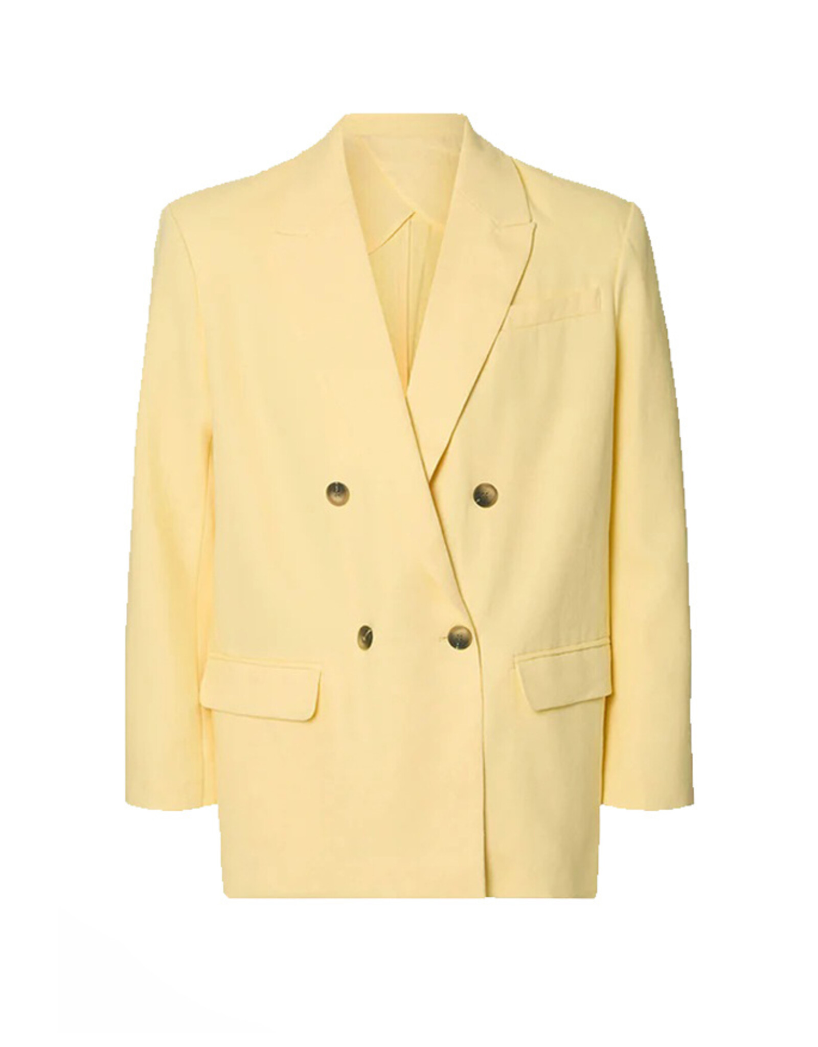 Selected Femme SELECTED FEMME MARLIE BLAZER - ITALIAN STRAW