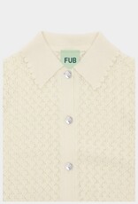 Fub FUB POINTELLE SHIRT - ECRU
