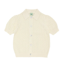 Fub FUB POINTELLE SHIRT - ECRU