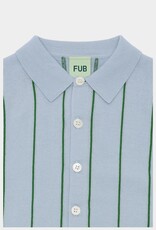 Fub FUB SHIRT PALE BLUE/PINE