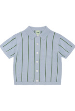 Fub FUB SHIRT PALE BLUE/PINE