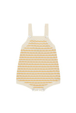 Fub FUB  POINTELLE ROMPER - ECRU/BUTTER