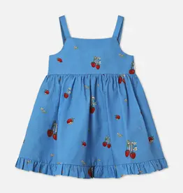 Fliink FLIINK ELMA STRAP DRESS - MARINA BLUE AOP