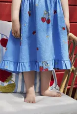 Fliink FLIINK ELMA STRAP DRESS - MARINA BLUE AOP