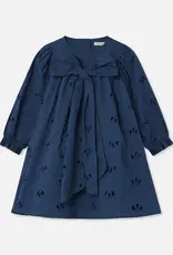 Fliink FLIINK CAMMA BOW DRESS - INSIGNIA BLUE