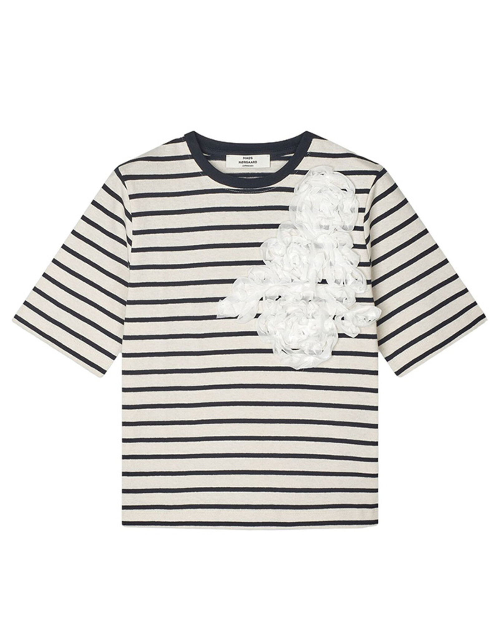 Mads Norgaard MADS NØRGAARD PABLO MALLE TEE - VANILLA ICE