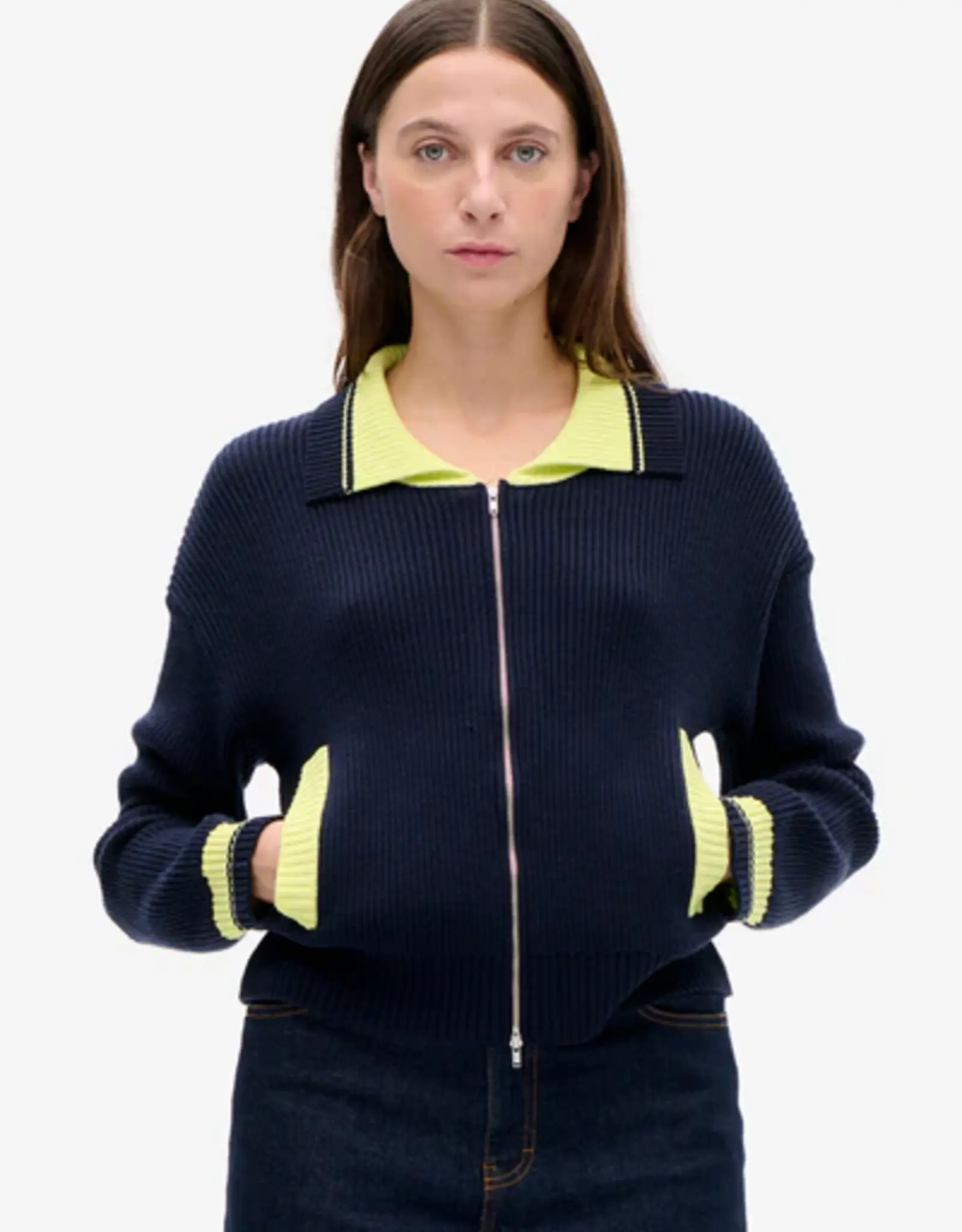 Baum Und Pferdgarten BAUM UND PFERDGARTEN CHARLEEN CARDIGAN - SUNNY LIME MIX