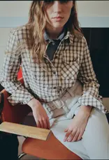 Baum Und Pferdgarten BAUM UND PFERDGARTEN MENA SHIRT - CREME MINI CHECK