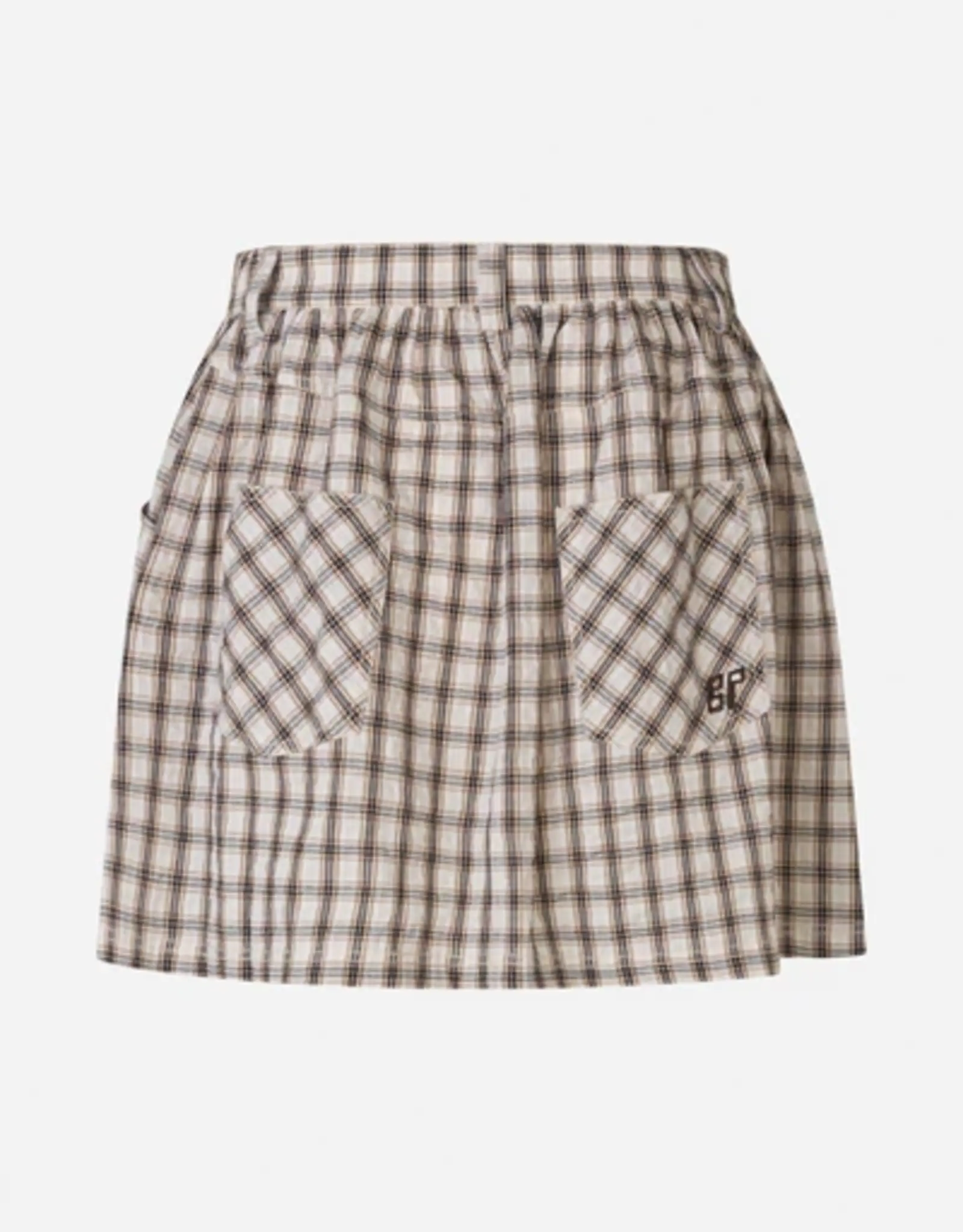 Baum Und Pferdgarten BAUM UND PFERDGARTEN SHEALA SKIRT - CREME/MINI CHECK
