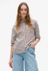 Baum Und Pferdgarten BAUM UND PFERDGARTEN MARGIT BLOUSE - CREME/MINI CHECK