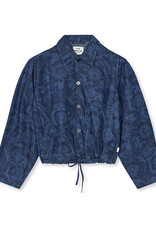 Mads Norgaard MADS NØRGAARD LAZOR DENIM JACKET - SUNFLOWER