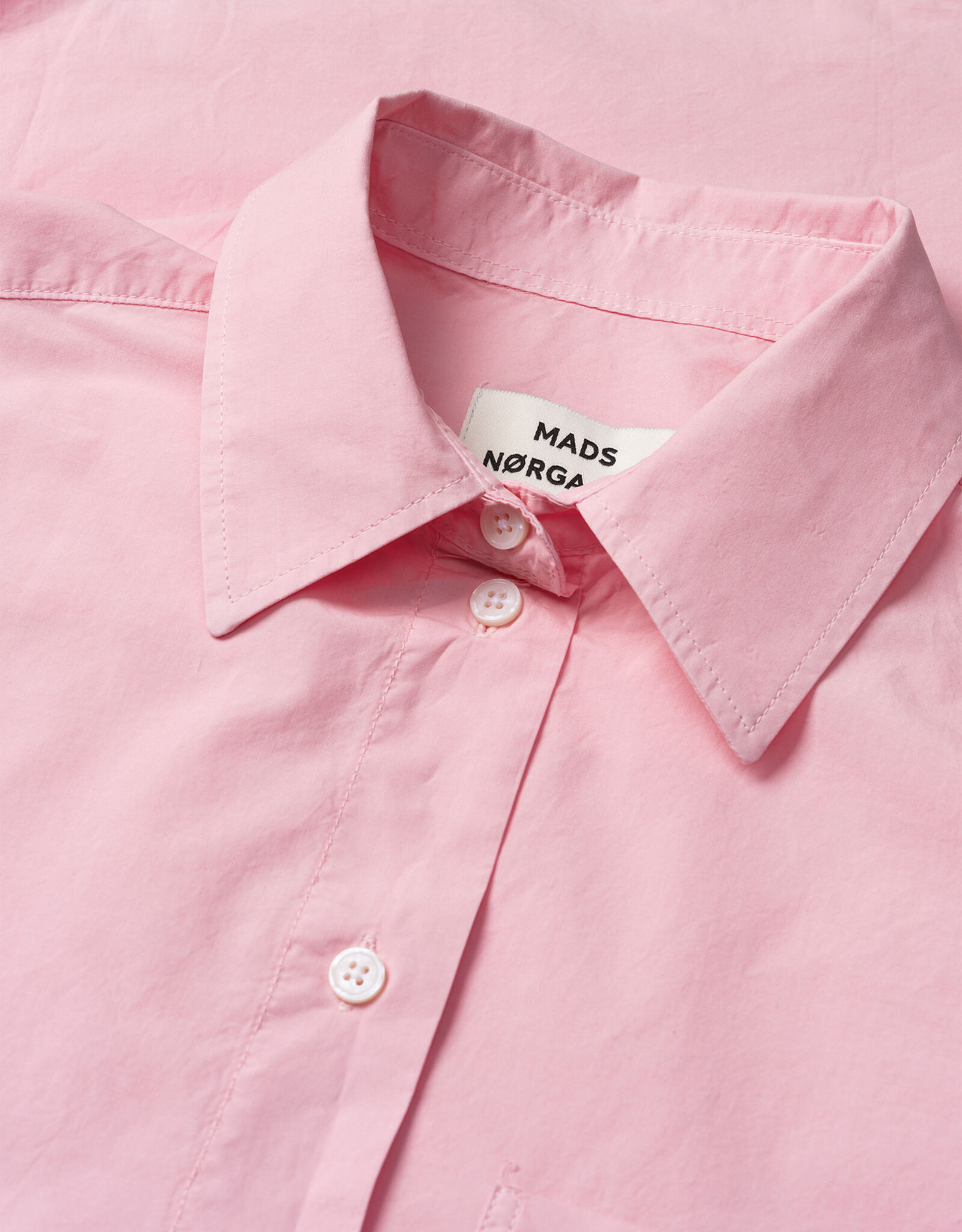 Mads Norgaard MADS NØRGAARD CAROL SHIRT - ICY PINK
