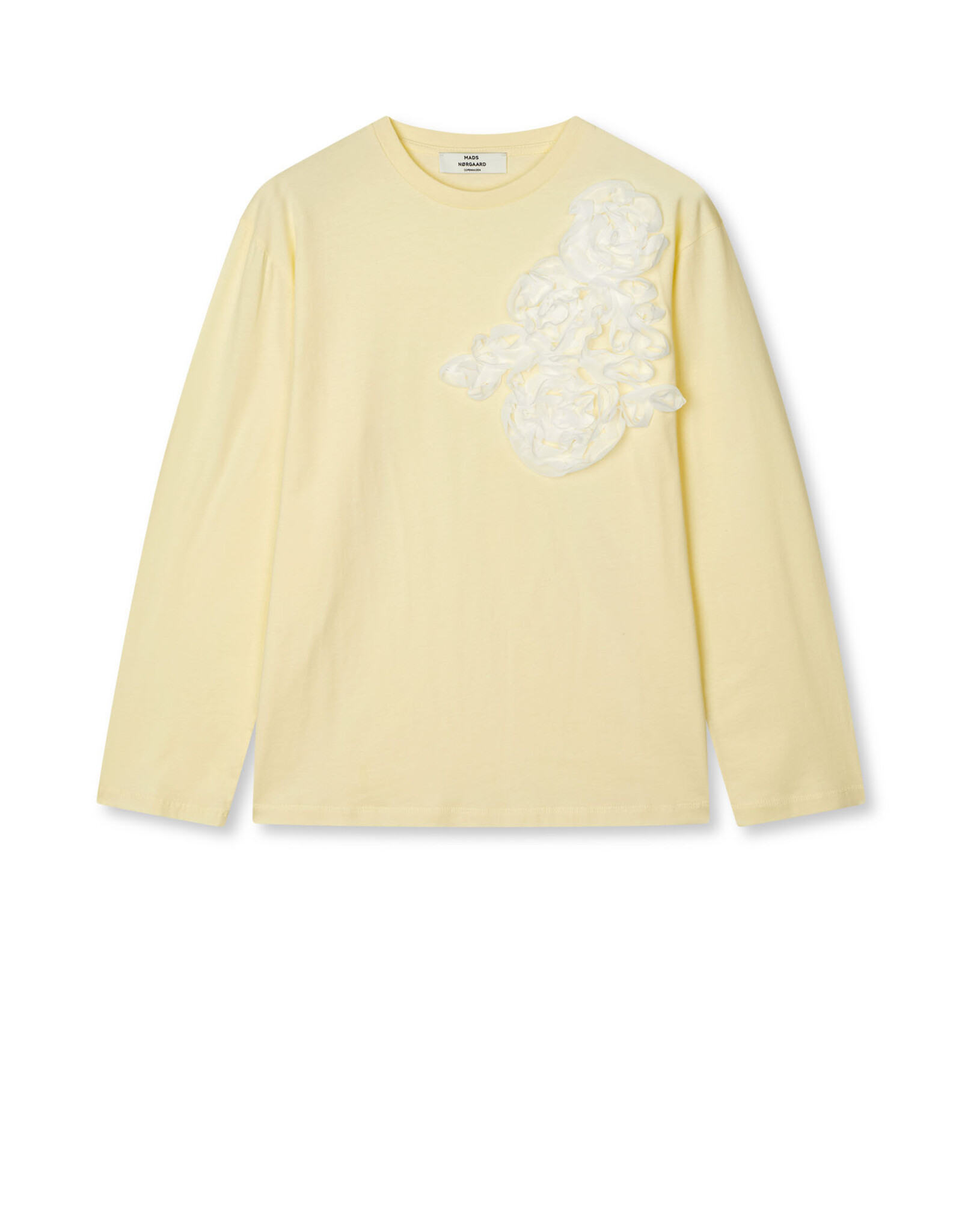 Mads Norgaard MADS NØRGAARD JERRY TEE - ALMOND OIL