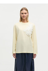 Mads Norgaard MADS NØRGAARD JERRY TEE - ALMOND OIL