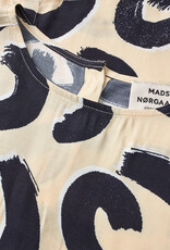 Mads Norgaard MADS NØRGAARD DELICATE TWILL FLOW TOP - AOP ALMOND