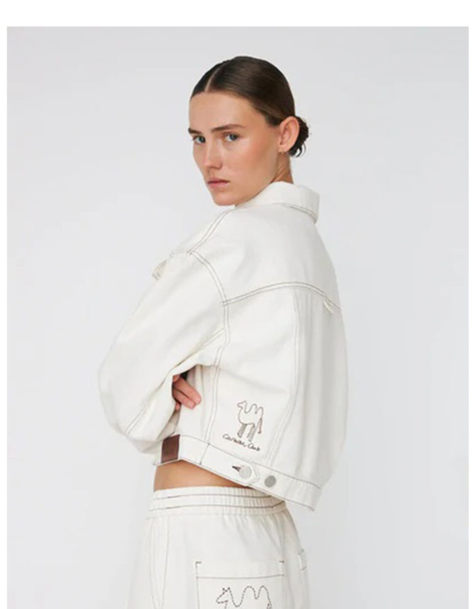 STELLA NOVA CARAVAN CLUB JACKET - WHITE