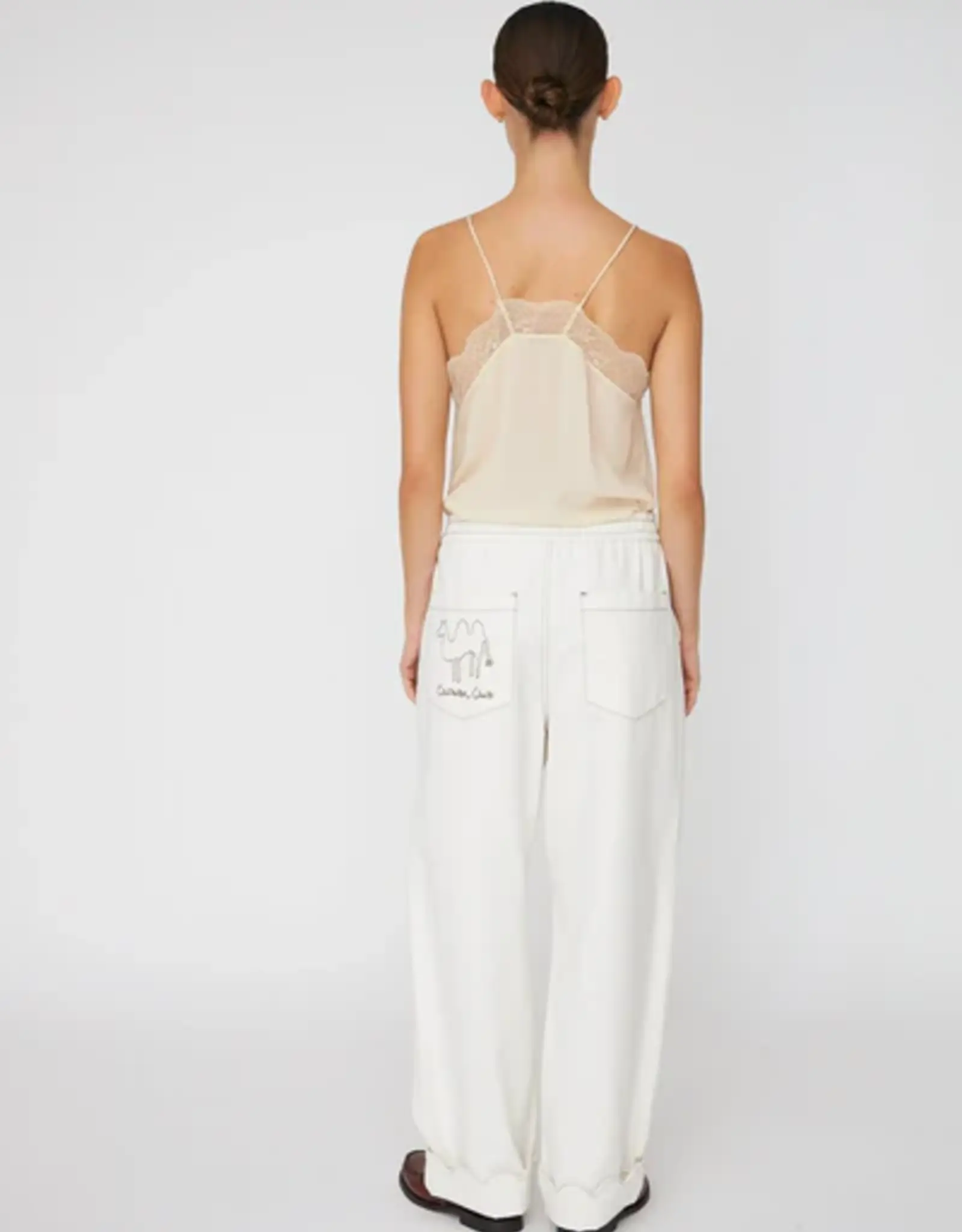 STELLA NOVA CARROT SHAPE PANTS - WHITE