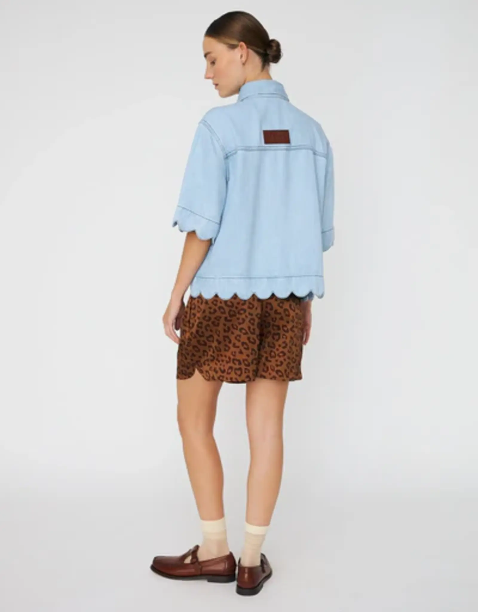 STELLA NOVA SOFT DENIM SHIRT - LIGHT BLUE