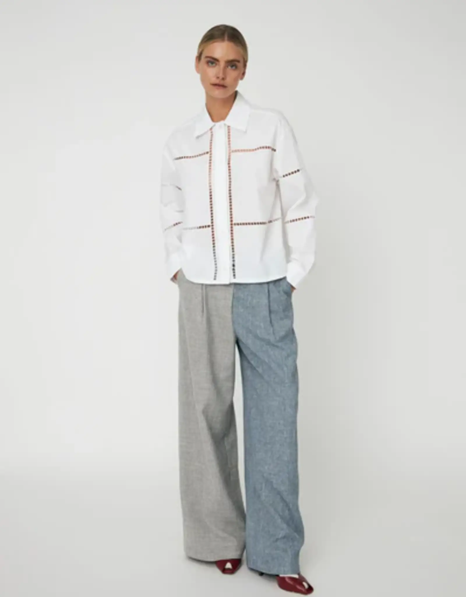 STELLA NOVA WIDE SHIRT ARTWORK - WHITE