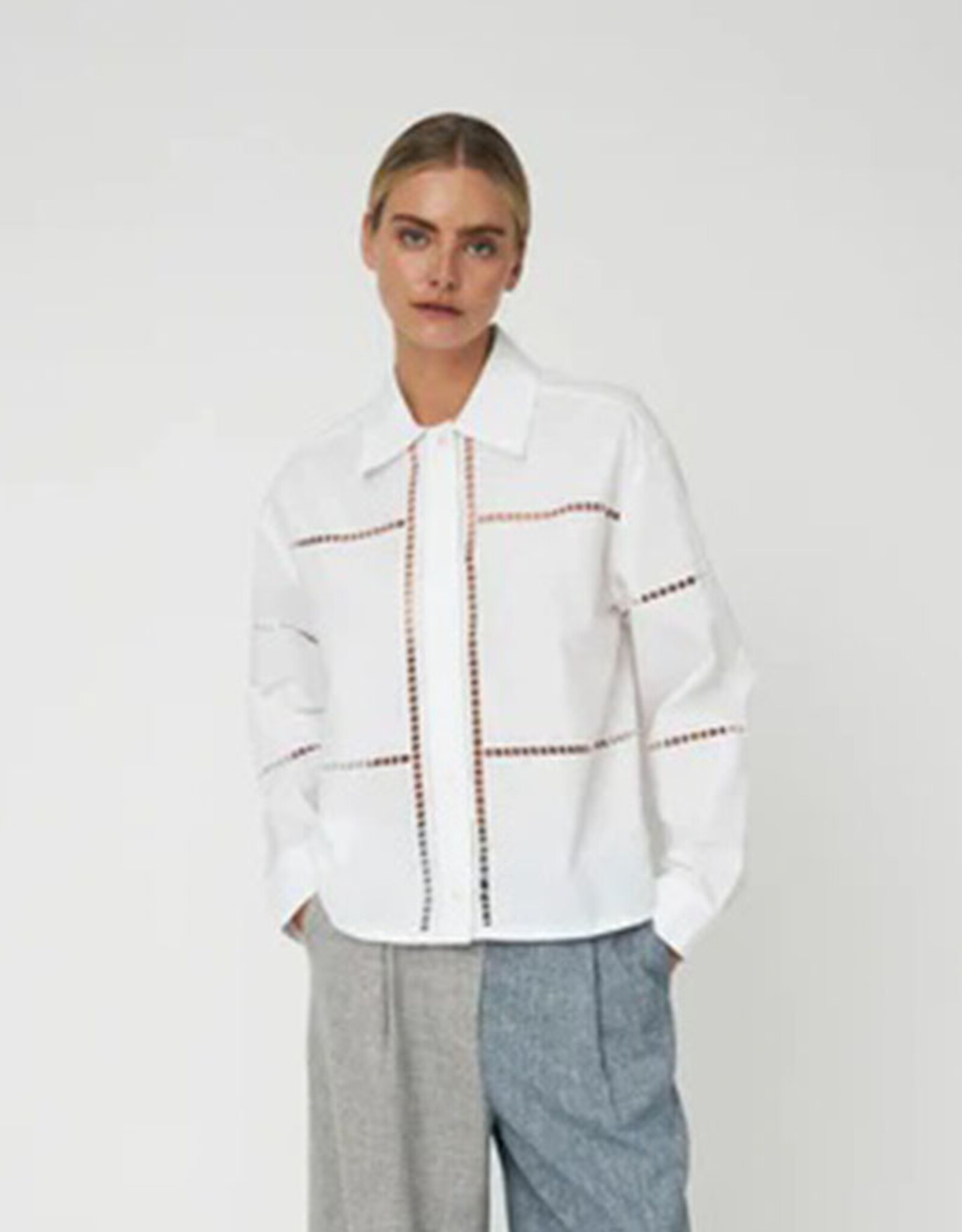 STELLA NOVA WIDE SHIRT ARTWORK - WHITE