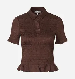 Baum Und Pferdgarten BAUM UND PFERDGARTEN MYKA BLOUSE - COFFEE BEAN