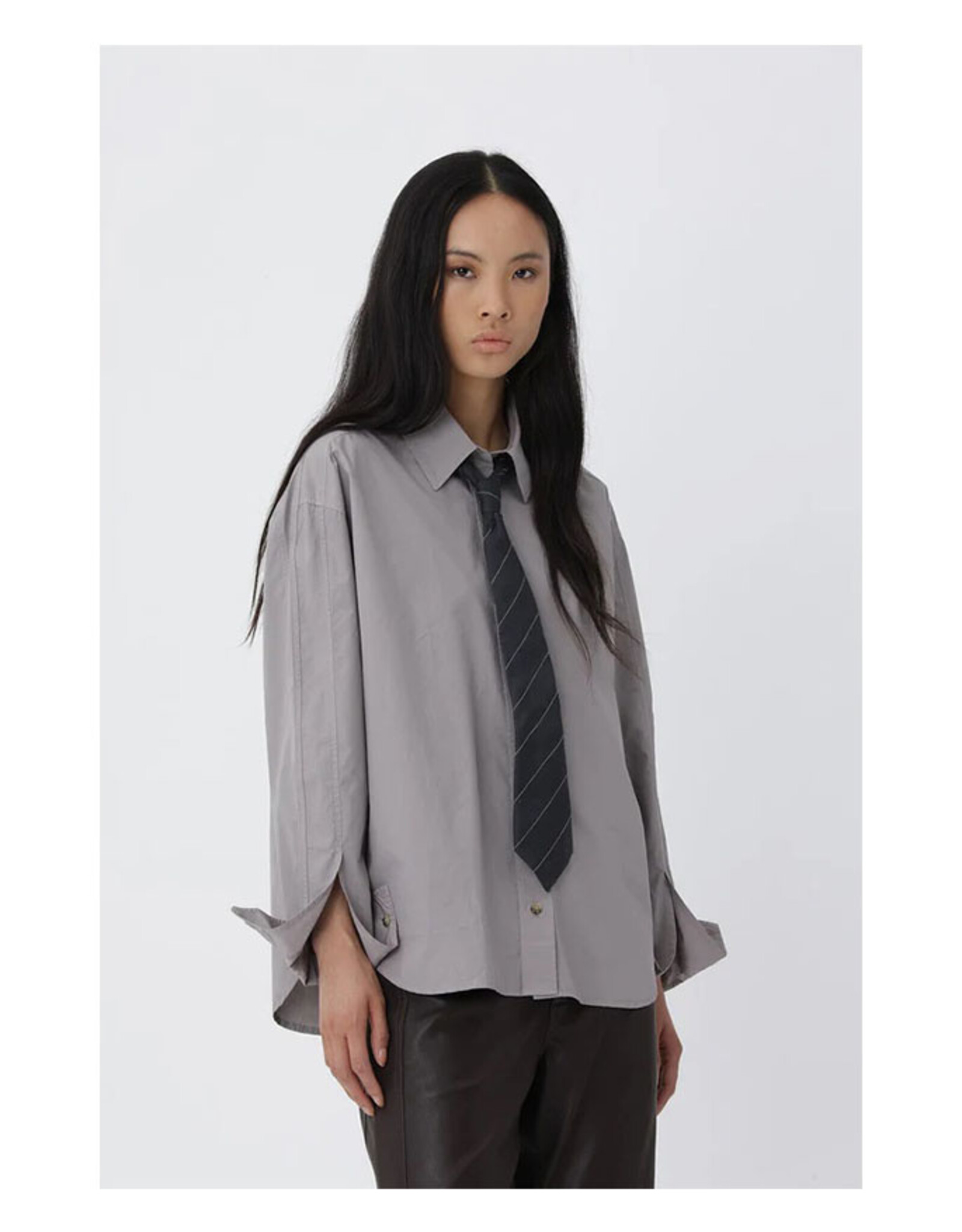 Won Hundred WON HUNDRED LENOA PANEL SHIRT - SATELLITE