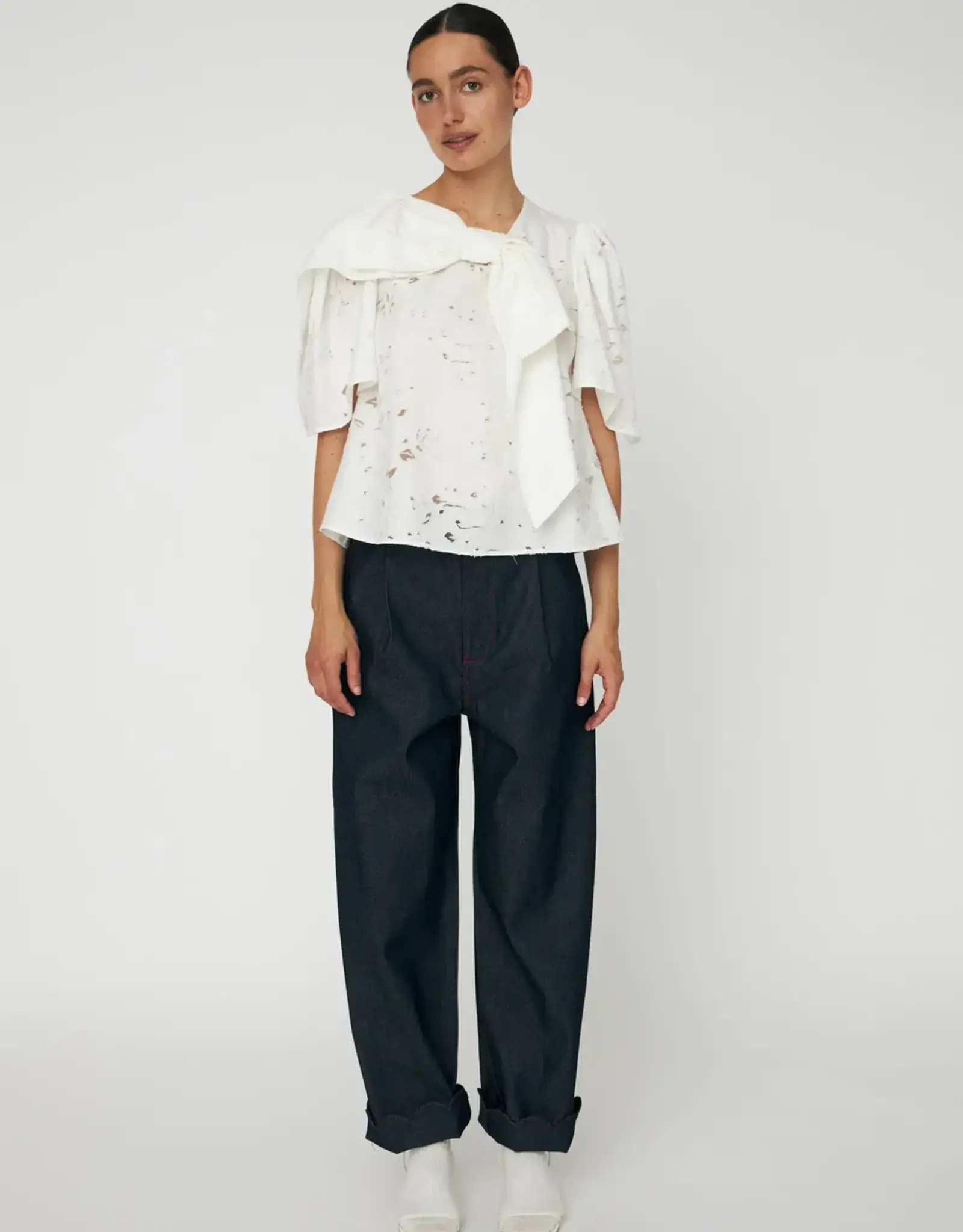 STELLA NOVA BLOUSE - WHITE 001