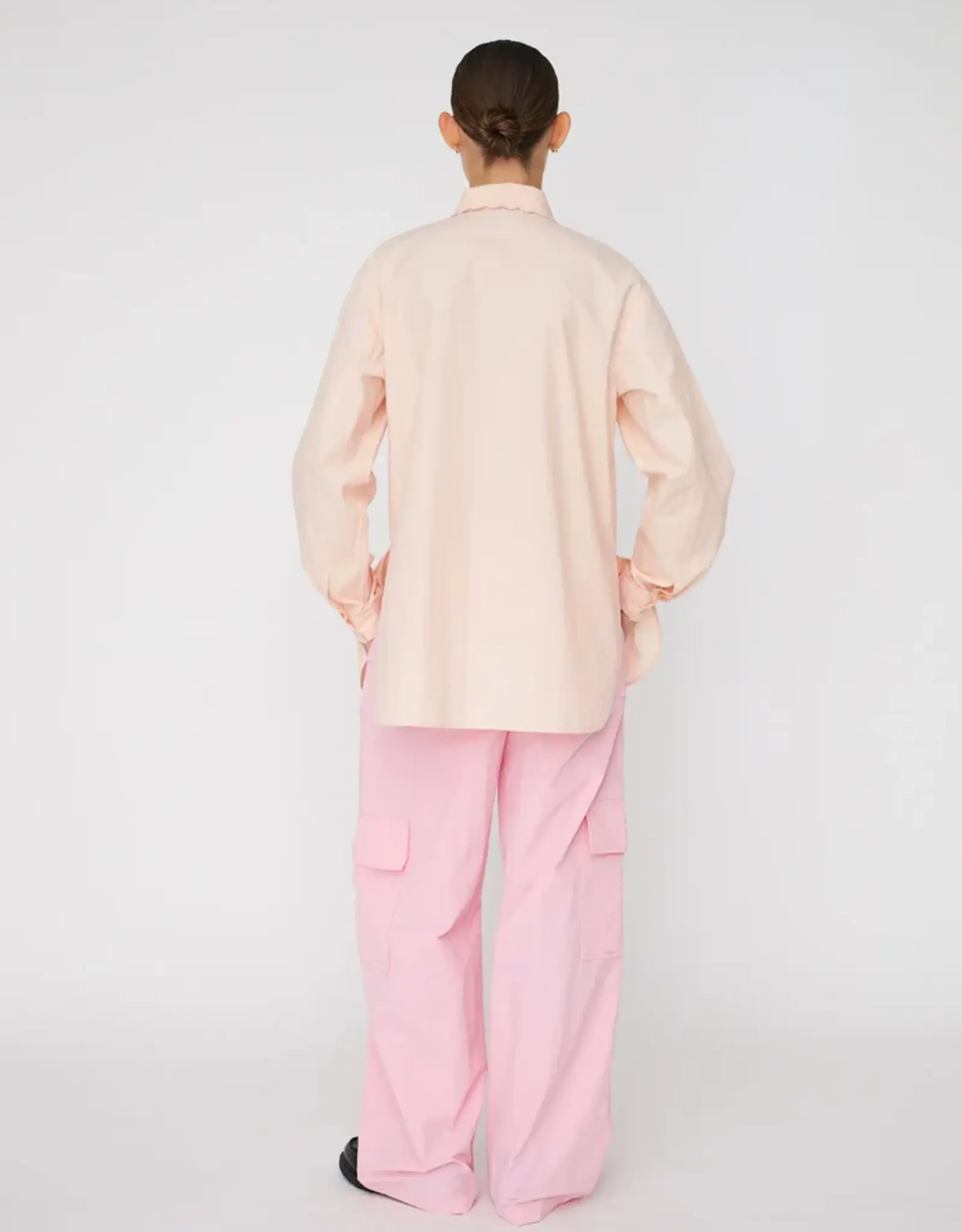 STELLA NOVA POPLIN SHIRT - POWDER 36